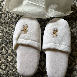 Ritz Carlton Hotel slippers for kids